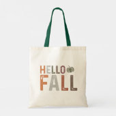 Tote Bag Bonjour Automne (Dos)