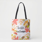 Tote Bag Bonjour automne (Devant)