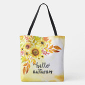 Tote Bag Bonjour automne (Dos)
