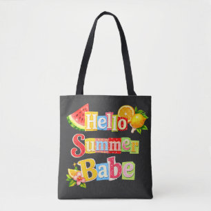 Tote Bag Bonjour bébé de l'été
