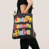 Tote Bag Bonjour bébé de l'été (De près)