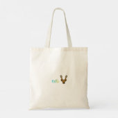 Tote Bag Bonjour Cerf (Dos)