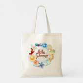 Tote Bag Bonjour été (Dos)