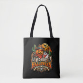Tote Bag Bonjour Halloween (Devant)