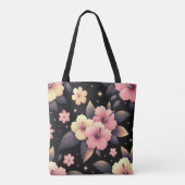 Tote Bag Bonjour Hibiscus (Dos)