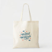 Tote Bag Bonjour hiver (Devant)