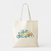Tote Bag Bonjour l'été (Dos)