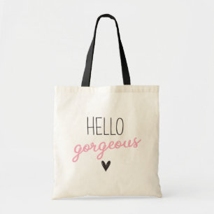 Tote Bag Bonjour magnifique mignonne