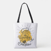 Tote Bag Bonjour mon soleil (Dos)