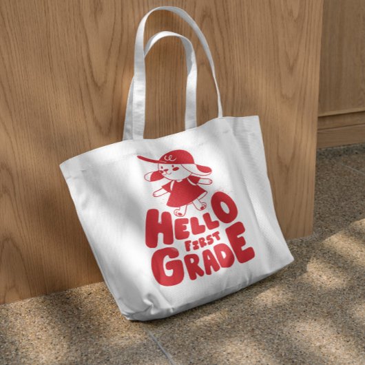 Tote Bag Bonjour première année