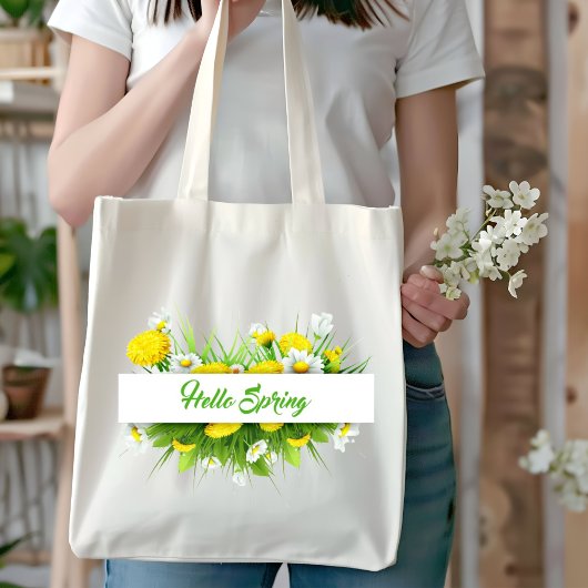 Tote Bag Bonjour printemps