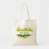 Tote Bag Bonjour printemps (Devant)