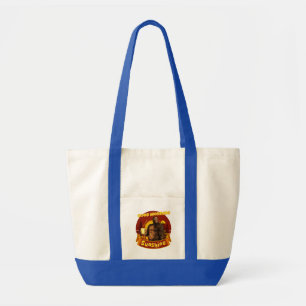 Tote Bag Bonjour Soleil Bigfoot Café Humour Art