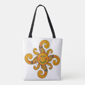 Tote Bag "Bonjour soleil !" Fourre-tout (Dos)