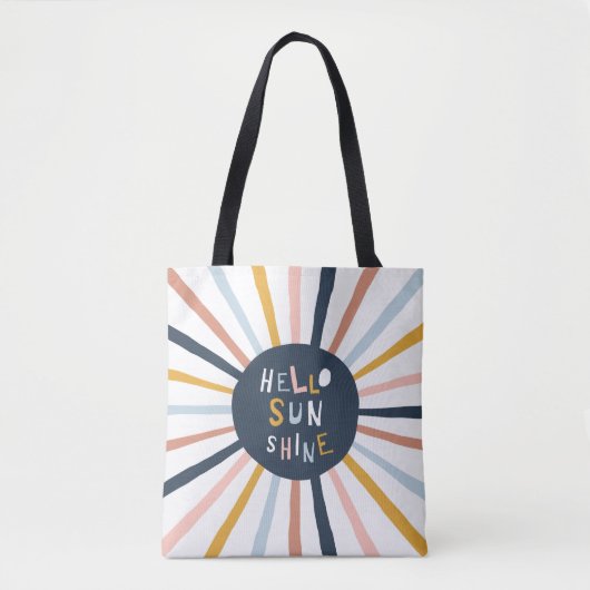 Tote Bag Bonjour Sunshine (Devant)