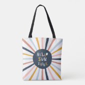 Tote Bag Bonjour Sunshine (Dos)