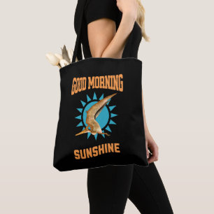 Tote Bag Bonjour Sunshine Ptérodactyle Dino