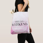 Tote Bag Bonjour week-end (De près)