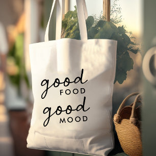 Tote Bag Bonne alimentation Bonne humeur   ALIMENTATION mod