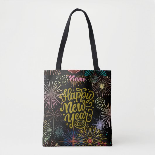Tote Bag Bonne année 2023 Thunder_Cove (Devant)