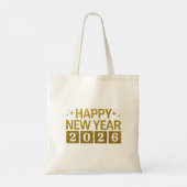 Tote Bag Bonne année 2026 (Dos)