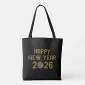 Tote Bag Bonne Année 2026 (Dos)