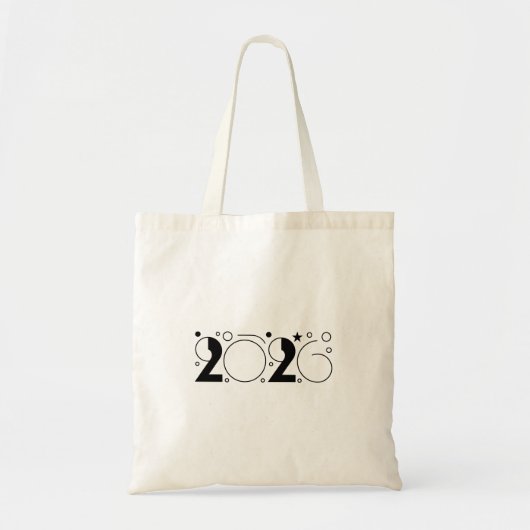 Tote Bag Bonne année 2026 (Devant)