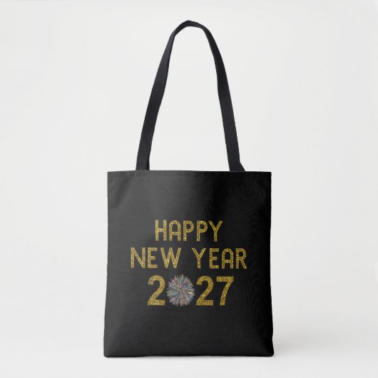 Tote Bag Bonne année 2027 (Devant)