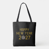 Tote Bag Bonne année 2027 (Dos)