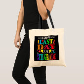 Tote Bag Bonne Dernière journée de 5e année Enseignant (Devant (produit))