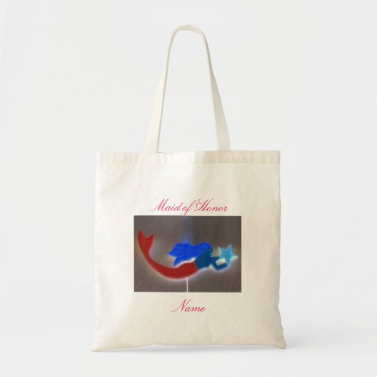 Tote Bag bonne d'honneur portant une étoile (Devant)