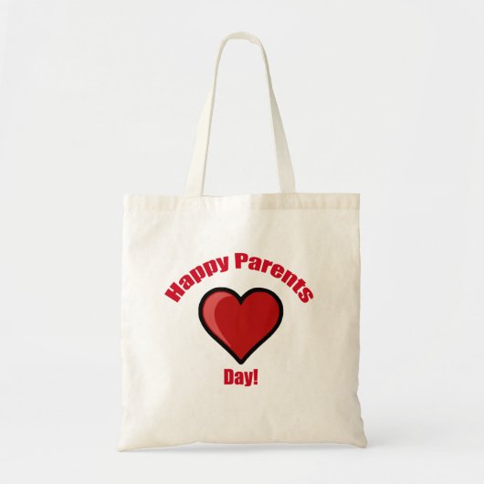 Tote Bag Bonne fête des parents ! (Devant)