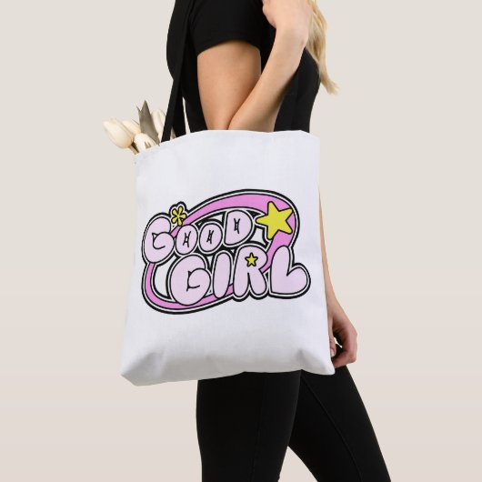 Tote Bag Bonne fille Y2k kawaii (De près)