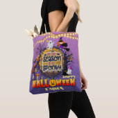 Tote Bag Bonne Halloween C'est la fête de la saison Éffraya (De près)