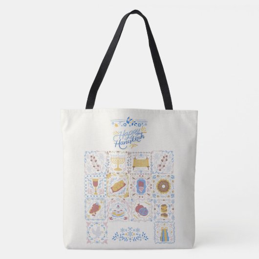 Tote Bag Bonne Hanoukka (Devant)