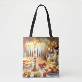 Tote Bag Bonne Hanoukka (Devant)