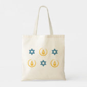Tote Bag Bonne Hanoukka (Dos)