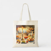 Tote Bag Bonne Hanoukka (Dos)