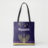 Tote Bag Bonne Hanoukka (Devant)