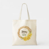 Tote Bag Bonne mère de printemps Sunflower Wreath (Dos)