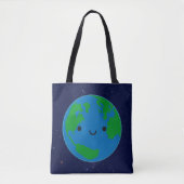 Tote Bag Bonne planète Terre (Devant)