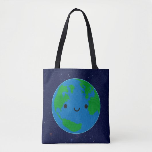 Tote Bag Bonne planète Terre (Devant)