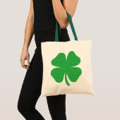Tote Bag Bonne Saint Patrick's Day | MOTIF SHAMROCK (Devant (produit))