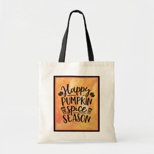 Tote Bag Bonne saison épicée Citrouille mignonne automne