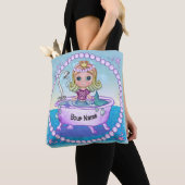 Tote Bag Bonne sirène bain (De près)