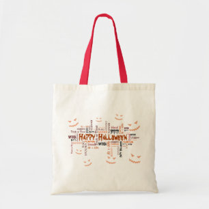 Tote Bag Bonne typographie d'Halloween