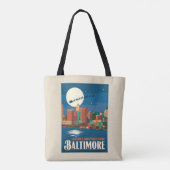 Tote Bag Bonnes Fêtes de Baltimore (Dos)