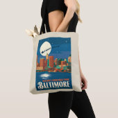 Tote Bag Bonnes Fêtes de Baltimore (De près)