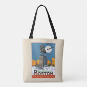 Tote Bag Bonnes Fêtes De Boston Common ! (Dos)