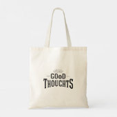 Tote Bag Bonnes pensées (Dos)